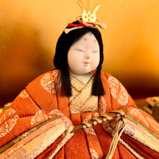 雛人形　真多呂作　優しいお顔