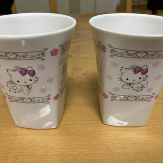 チャーミーキティ　陶製カップ　未使用の画像