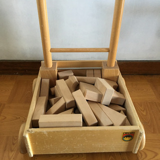 積木、押しぐるま