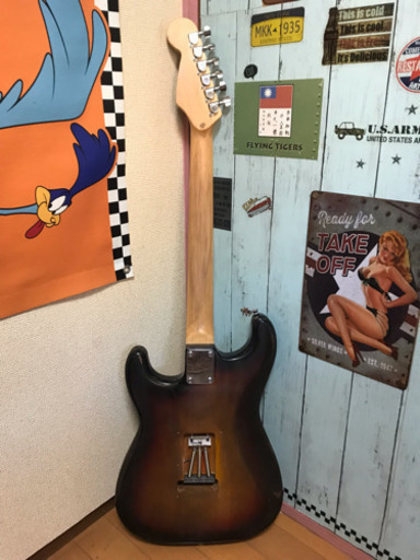 スティービーレイボーン風 エレキギター レリック