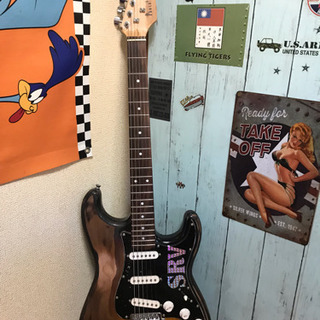 スティービーレイボーン風 エレキギター レリックの画像