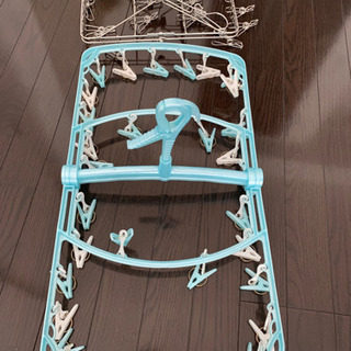 洗濯物干し大と小セット　ハンガー