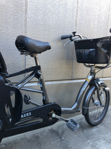 後ろ子供乗せ自転車