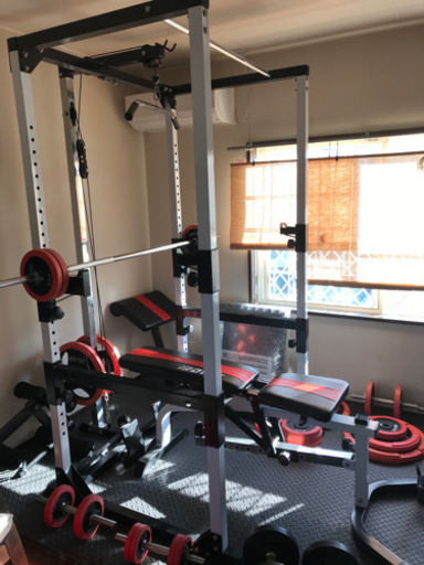 パワーラック　バーベルセット　アイロテック