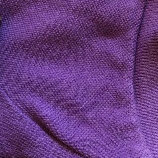 ○RALPH LAURENレディースポロシャツ紫Lの画像