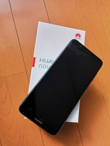 【超美品】SIMロック解除済★HUAWEI nova lite 2/704HW 青 ブルー 本体 画面5.65インチ★ソフトバンク softbank★ネットーク利用制限〇