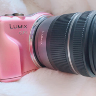 最終値下げ！！】小さな一眼レフ 女性向け Lumix GF3 可愛いピンク色
