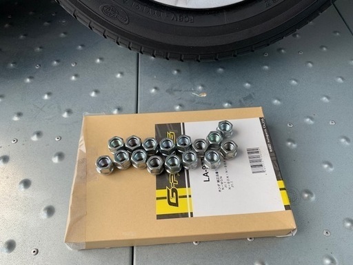 ホンダ N-BOX GLパッケージ 純正ホイール&タイヤ 14X4.5J PCD100 155/65R14 ナット付き 荒尾