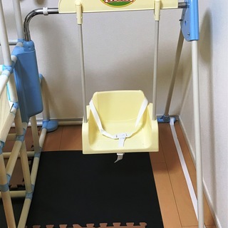 おりたたみロングスロープ キッズパーク　～ジム3段 + ブランコ・鉄棒 + ロングスロープが1台に！～の画像