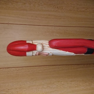 サンタさんの置物の画像