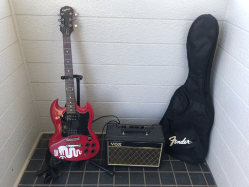 (引っ越し処分！)Epiphoneエレキギターセット