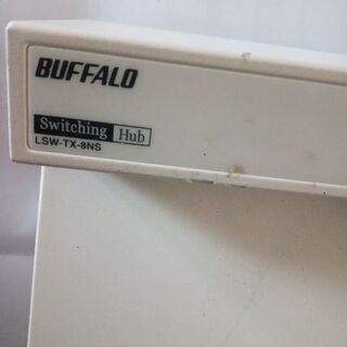 BUFFALO バッファロー  LSW-TX-8NS（C3） スイッチングハブ / Switching Hub  2台セットの画像