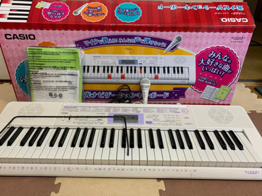 カシオ　光ナビゲーションキーボード