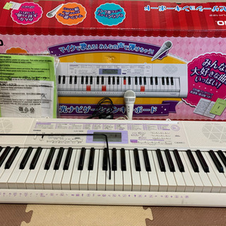 カシオ　光ナビゲーションキーボード