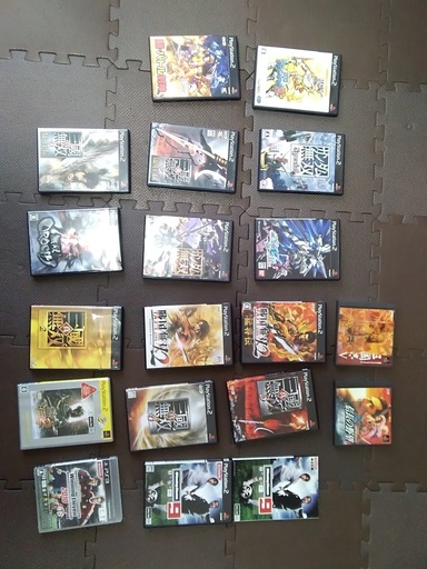 PS、PS2ソフト　１８点　ガンダム、無双、ウイイレなど