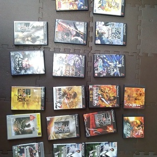 PS、PS2ソフト　１８点　ガンダム、無双、ウイイレなど
