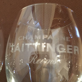 シャンパングラス　TAITTINGERの画像