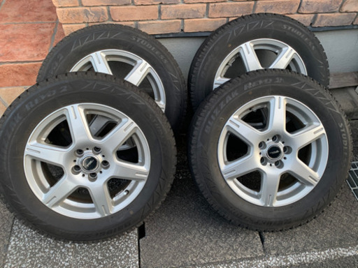 ブリジストンのホイール付きスタッドレス4本セットです！