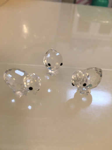 スワロフスキー　ひよこ　3つ