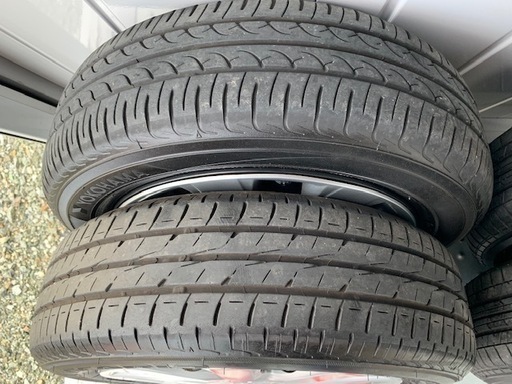 ホンダ N-BOX GLパッケージ 純正ホイール&タイヤ 14X4.5J PCD100 155/65R14 ナット付き 大牟田