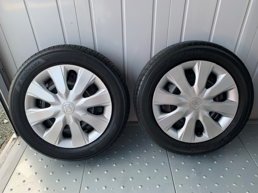ホンダ N-BOX GLパッケージ 純正ホイール&タイヤ 14X4.5J PCD100 155/65R14 ナット付き 大牟田