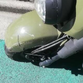 人気 YAMAHA VOX 実動車 原付 バイク カーキ の画像