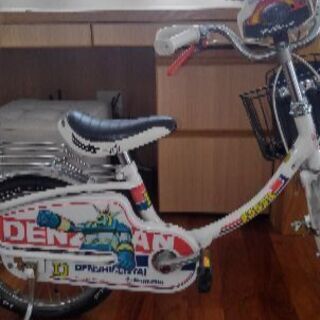 新品！昔懐かしい補助輪付自転車