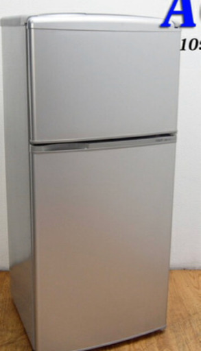 冷蔵庫　アクア【シルバー】