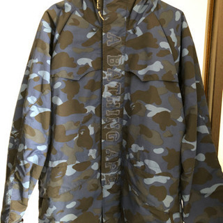 A BATHING APE 迷彩スノボジャケット サイズL