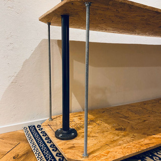 【専用】IRON ガス管 インダストリアル ハンガーラック フック付 ガス管 パイプ ハンガー ラック インダストリアル アイアン