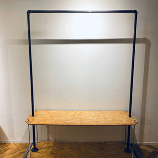 週末限定お値引き！！ガス管 ハンガーラック アイアン インダストリアル