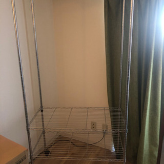 【2/14まで！】衣類用スチールラックの画像