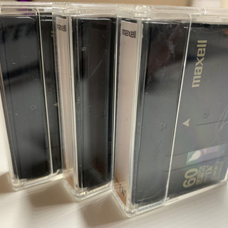 【値下】マクセル　DVテープ 60 LP-90 新品　３本セット　980円の画像