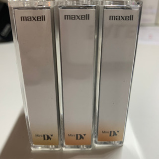 【値下】マクセル　DVテープ 60 LP-90 新品　３本セット　980円の画像