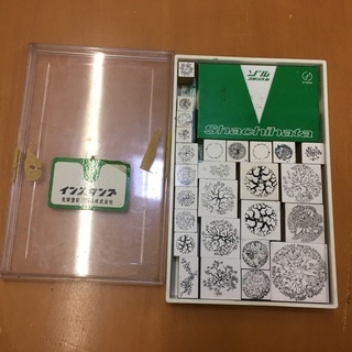 製図　樹木スタンプ