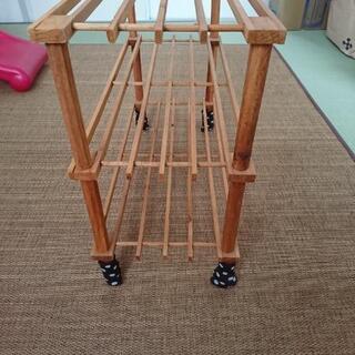 3段ウッドラックの画像