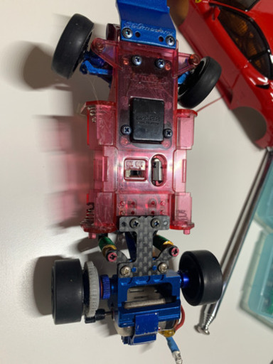 【値下!】京商　ミニッツ　フェラーリボテイ360 430 2台付き フルカスタム　フルセット　カーボン、アルミパーツ多数　スペアパーツ
