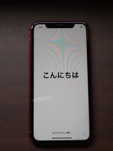 新品同様 iPhoneXR 128GB RED SIMフリー