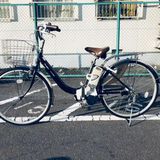 ⭐️A19番 電動自転車✨🚲26インチ パナソニック‼️ビビ・ENNX635 8.0AH 26インチ 3段 LED⭐️