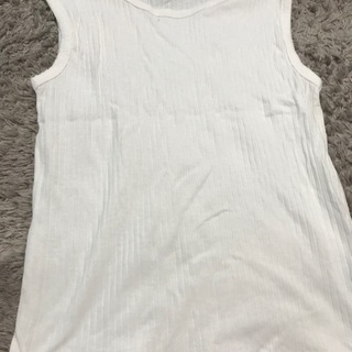 GUノースリ　白　XL