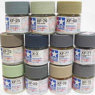 ☆無料☆地元のみ発送不可☆タミヤカラー　アクリル塗料ミニ　11個...