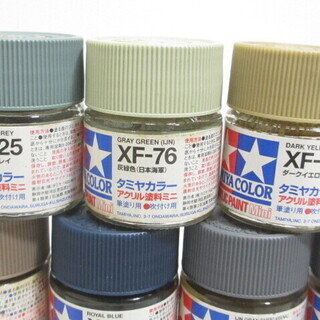 ☆無料☆地元のみ発送不可☆タミヤカラー　アクリル塗料ミニ　11個セット☆の画像