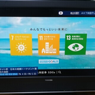 TOSHIBA  32型液晶テレビ　06年製＆ガラスのテーブル