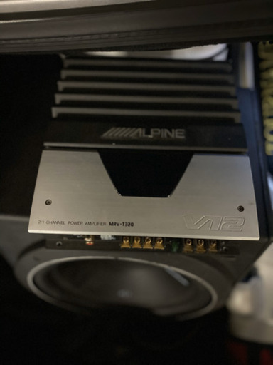 最終値下げ！！ロックフォードウーファー  アルパインアンプセット