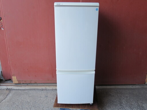 【動作確認済】シャープ　2ドア冷蔵庫　SJ-KD-17-FG　2007年製　165L