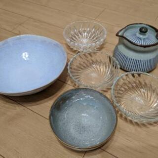 和食器、ガラスボール、急須まとめて