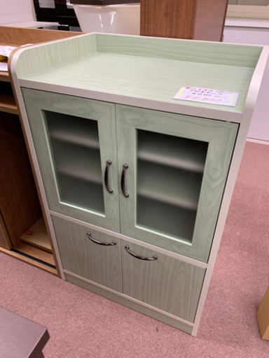 ◆新品未使用　永野家具大量入荷しました！調可愛いミニ食器棚