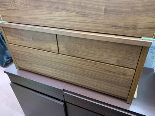 ◆新品未使用　永野家具大量入荷しました！収納庫付きベンチ（大）