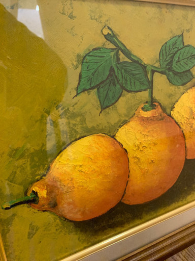 超おすすめ！作家物の絵画！仲谷宏作 油彩 肉筆 油絵 絵画 高級ガラス額縁付き！美術品 骨董品 玄関 リビング 喫茶店 店舗 スナック