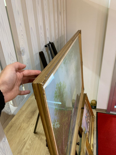 購入30万円！風景画 油彩 油絵 肉筆 作家物 高級額縁付き！美術品 骨董品